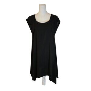 Asos Shift Dress Women Size 8 Black Whimsigoth Witchy Feminine Career Classic